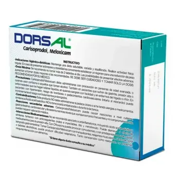 Dorsal 200 Mg / 7.5 Mg 14 Tabletas | Precio y Usos