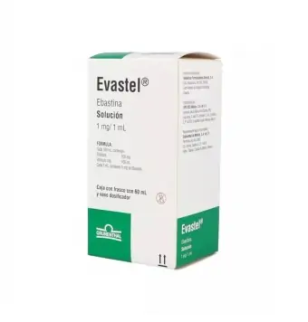 Evastel Solución 1 Mg / 1 Ml Frasco 60 ML | Precio y Usos