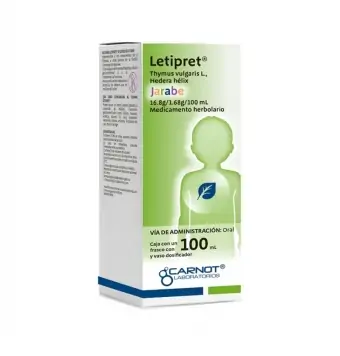 LETIPRET 16.8 G / 1.68 G / 100 ML JARABE HERBOLARIO (1)