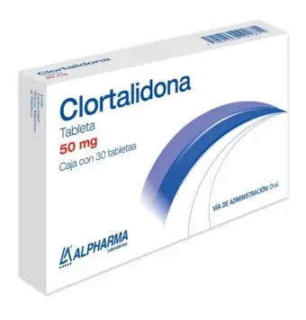 Clortalidona 50 Mg 30 Tabletas Alpharma | Precio y Usos