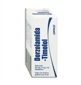 Dorzolamida-Timolol Solución 20 Mg, 5 Mg/ML | Precio y Usos