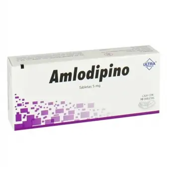 Amlodipino 5 Mg 10 Tabletas Ultra | Precio y Usos