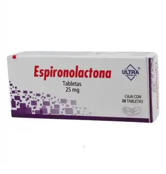 Espironolactona 25 Mg 30 Tabletas | Precio y Usos