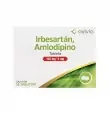 Irbesartán Amlodipino 150 Mg  / 5 Mg 28 Tabletas