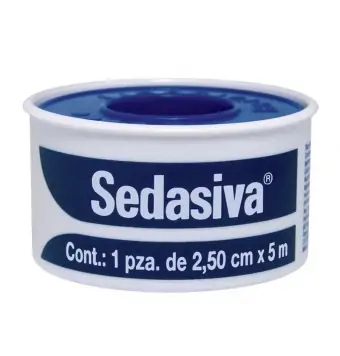 Curitas Tela Adhesiva Sedasiva 2.5 CM x 5 M | Precio y Usos