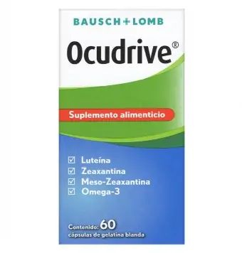 OCUDRIVE SUPL ALIM 60 CAPS