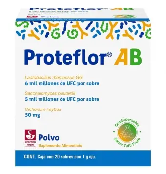 PROTEFLOR AB SUPLEMENTO ALIMENTICIO 20 SOBRES