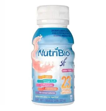 NUTRIBIO SF SABOR FRESA 237 ML