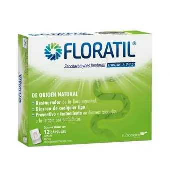 FLORATIL PROBIÓTICOS 250 MG 12 CÁPSULAS
