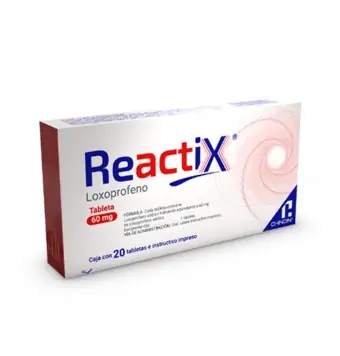 REACTIX 60 MG 20 TABLETAS