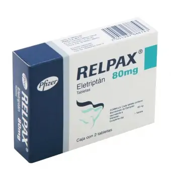 RELPAX 80 MG 2 TABLETAS