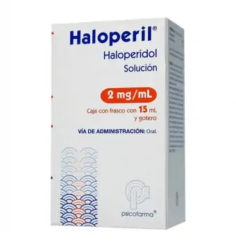 HALOPERIL SOLUCIÓN 2 MG FRASCO 15 ML