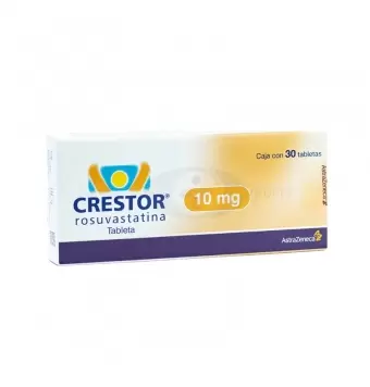 CRESTOR 10 MG CON 30 TABLETAS
