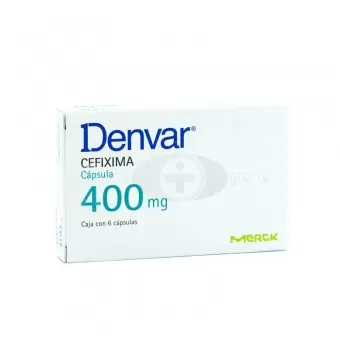 DENVAR 400 MG CON 6 CÁPSULAS