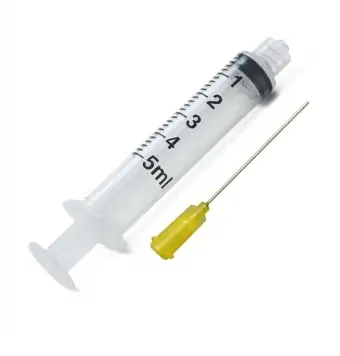 JERINGA 5ML 20X32 AMARILLA NIPRO 1 PIEZA