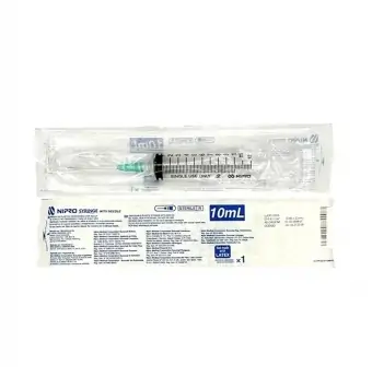 JERINGA 10ML 21 X 32MM VERDE NIPRO