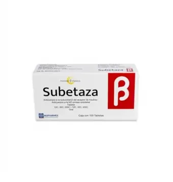 SUBETAZA 10/30/200C CON 100 TABLETAS