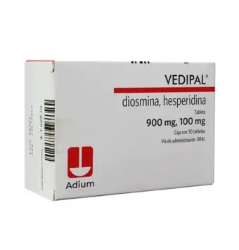 VEDIPAL 900MG/100MG CON 30 TABLETAS