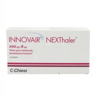 INNOVAIR NEXTHALER 100 UG / 6 UG 120 DOSIS
