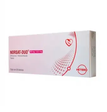NORSAT-DUO 40 MG/12.5 MG 28 TABLETAS