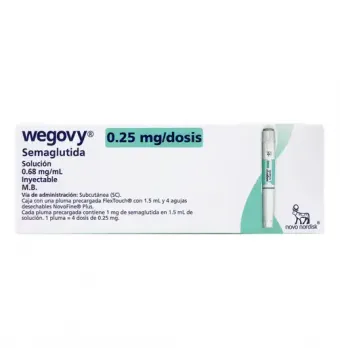 Wegovy Flextouch 1.5Ml 0.25Mg 1 Pluma | Precio y Usos