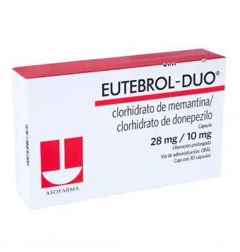 Eutebrol Duo 28 Mg/10 Mg 30 Cápsulas | Precio y Usos