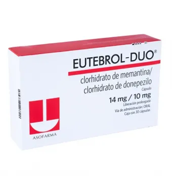 Eutebrol Duo 14 Mg/10 Mg 30 Cápsulas | Precio y Usos