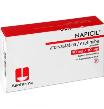 Napicil 40Mg/10Mg 30 Comprimidos | Precio y Usos