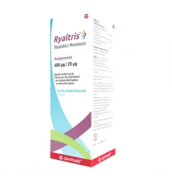 Ryaltris Suspensión 600Ug/25Ug 29 G 240 Dosis | Precio y Usos