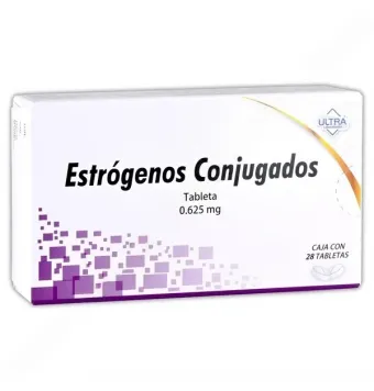 Estrógenos Conjugados 0.625 Mg 28 Tabletas | Precio y Usos