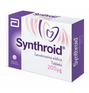 Synthroid 200 Mg 30 Tabletas | Precio y Usos