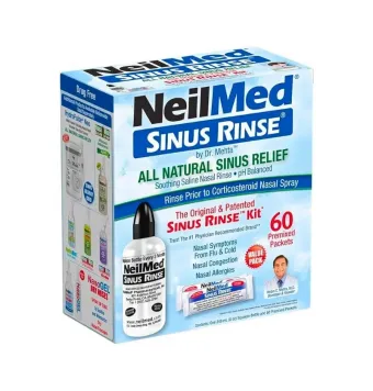 Neilmed Sinus Rinse Polvo Para Solucion Salina Nasal 60 Packets | Precio y Usos