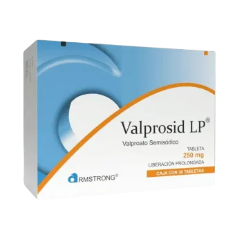 Valprosid Lp 250 Mg Con 30 Tabletas | Precio y Usos
