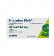 Higroton Blok 50 Mg / 12.5 Mg 30 Tabletas | Precio y Usos