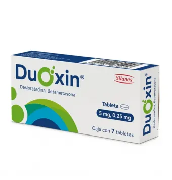 Duoxin 5Mg/0.25Mg 7 Tabletas | Precio y Usos