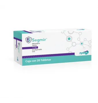 Segmir 7.5 Mg 20 Tabletas Orodispersables | Precio y Usos