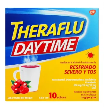 Theraflu Daytime 10 Sobres | Precio y Usos