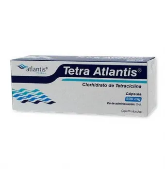 Tetra Atlantis 500 Mg 20 Cápsulas | Precio y Usos
