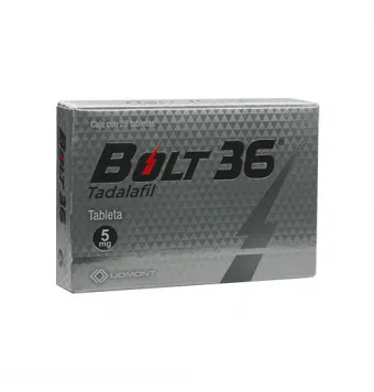 Bolt 36 Tadalafil 5 Mg 28 Tabletas| Precio y Usos
