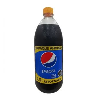 Refresco Pepsi 2.5 Lts Retornable | Precio y Usos