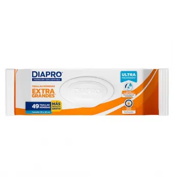 Toallas Húmedas Diapro Extra Grande 49 Piezas | Precio y Usos