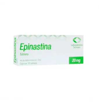 Epinastina 20 Mg Con 10 Tabletas | Precio y Usos