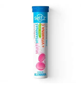 Multivitaminas Seltz Niños Efervescente V Frambuesa 90 Mg 20 Tabletas | Precio y Usos