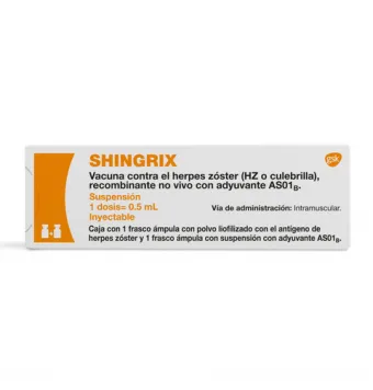 Shingrix Suspensión 1 Dosis 0.5 ML Inyectable | Precio y Usos