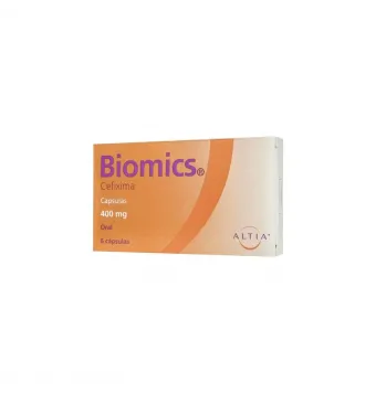 BIOMICS 400 MG CAJA CON 6 CÁPSULAS