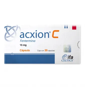 ACXION C 15 MG 30 TABLETAS