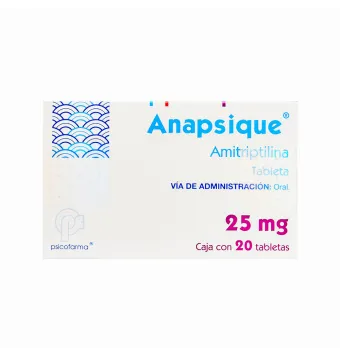 ANAPSIQUE 25 MG 20 TABLETAS