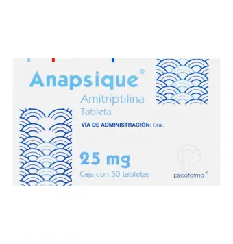 ANAPSIQUE 25 MG 50 TABLETAS