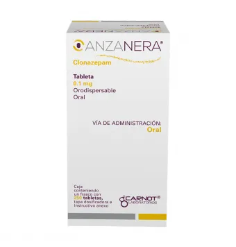 ANZANERA ORODISPERSABLE 0.1 MG 250 TABLETAS