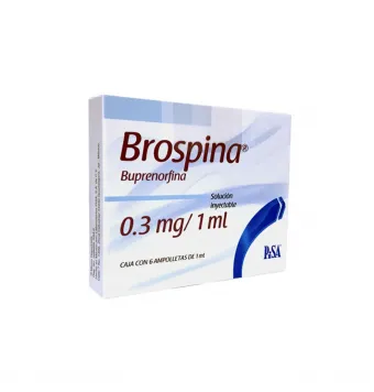 BROSPINA 0.3 MG/ML 6 AMPOLLETAS